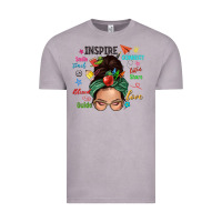 Vintage Zinc Teacher messy bun caucasian Vintage Tee - NancyCooperArtShop