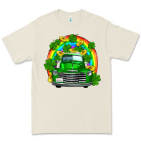 Bone st patricks shamrock gold rainbow truck Premium Tee - FaDigitalArtStudio