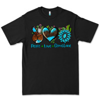 Black peace love  gemstone Premium Tee - AdoDesignShop