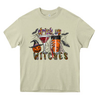 Mossy drink up witches Heavy Core Tee - CowhideDigitalArt