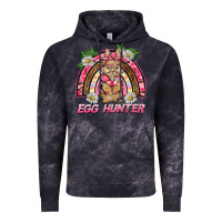 Cloud Black easter pink camouflage egg hunter  bunny rainbow Vintage Hoodie - BarkalooDesign