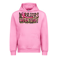 Fuchsia Pink Warriors wear pink Urban Hoodie - FaDigitalArtStudio