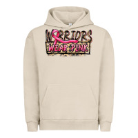 Pigment French Oak Warriors wear pink Urban Hoodie - FaDigitalArtStudio
