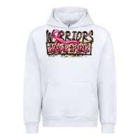 White Warriors wear pink Urban Hoodie - FaDigitalArtStudio