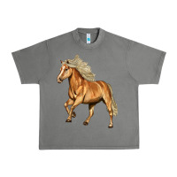 Tornado Haflinger Horse Urban Heavy Tee - LillyAllenDesigns