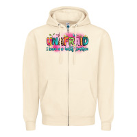 Sandshell unafraid i know who holds tomorrow Zipper Hoodie - Artiststas