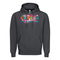 Smoke unafraid i know who holds tomorrow Zipper Hoodie - Artiststas