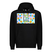 Black daddy's drinking buddy Premium Hoodie - TumblerDesignByShophia