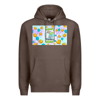 Coffee daddy's drinking buddy Premium Hoodie - TumblerDesignByShophia