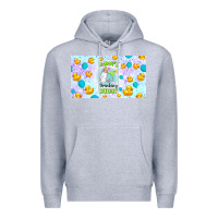 Heather Grey daddy's drinking buddy Premium Hoodie - TumblerDesignByShophia