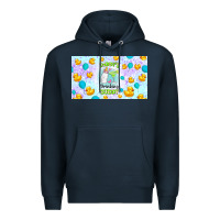 Navy daddy's drinking buddy Premium Hoodie - TumblerDesignByShophia