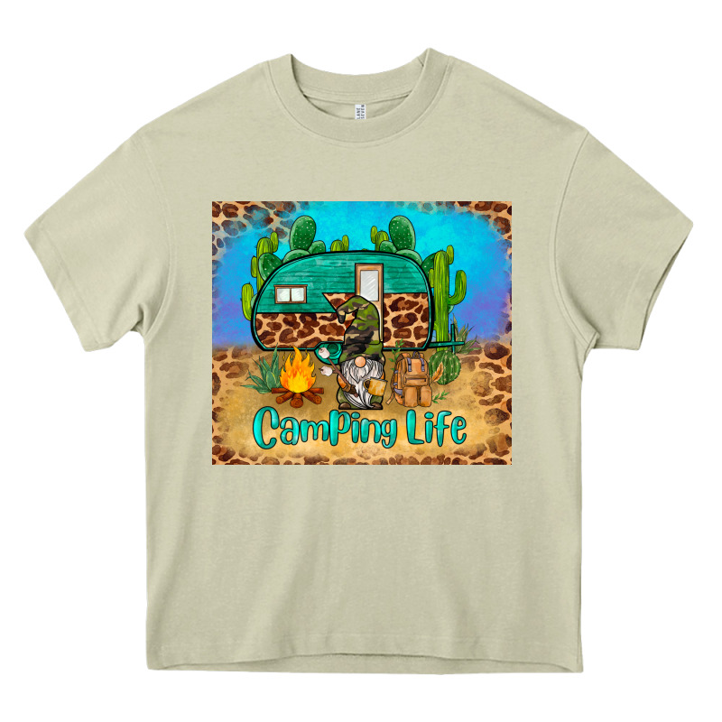 Camping Life Tumbler Heavy Core Tee by BarkalooDesign | Teevron