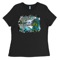 Black summer vibes Ladies Tee - SublimationCraftShop
