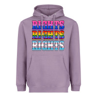 Lavender Rights rights rights Heavyweight Hoodie - NancyCooperArtShop