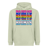 Matcha Rights rights rights Heavyweight Hoodie - NancyCooperArtShop