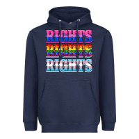 Navy Rights rights rights Heavyweight Hoodie - NancyCooperArtShop