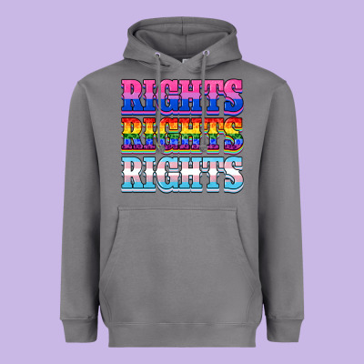Rights Rights Rights Heavyweight Hoodie Designed By Nancycooperartshop