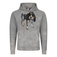 Cloud Rock bluetick coonhound Vintage Hoodie - LillyAllenDesigns