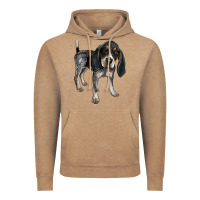 Bluetick Coonhound Vintage Hoodie | Teevron