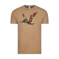 Vintage Coffee Pteranodon Vintage Tee - LillyAllenDesigns