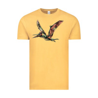 Vintage Mustard Pteranodon Vintage Tee - LillyAllenDesigns
