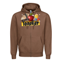 Chestnut teacher Zipper Hoodie - Artiststas