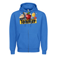True Royal teacher Zipper Hoodie - Artiststas