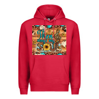 Cardinal then sings my soul treble clef Premium Hoodie - JahusDesignShop