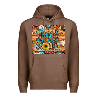 Chestnut then sings my soul treble clef Premium Hoodie - JahusDesignShop