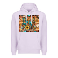Lilac then sings my soul treble clef Premium Hoodie - JahusDesignShop
