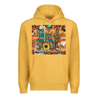 Mustard then sings my soul treble clef Premium Hoodie - JahusDesignShop