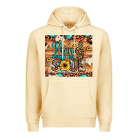 Pina Colada then sings my soul treble clef Premium Hoodie - JahusDesignShop