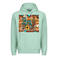 Seafoam then sings my soul treble clef Premium Hoodie - JahusDesignShop