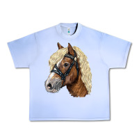 Grape Ice Haflinger Avelignese Horse Urban Heavy Tee - LillyAllenDesigns