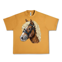 Peanut Butter Haflinger Avelignese Horse Urban Heavy Tee - LillyAllenDesigns