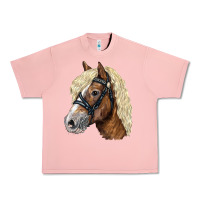 Salmon Haflinger Avelignese Horse Urban Heavy Tee - LillyAllenDesigns