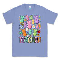 Colony Blue teacher bunny's Classic Tee - MaliasSmallBusiness