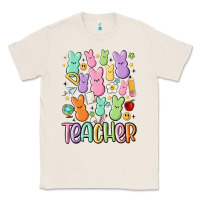 Natural teacher bunny's Classic Tee - MaliasSmallBusiness