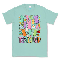 Seafoam teacher bunny's Classic Tee - MaliasSmallBusiness