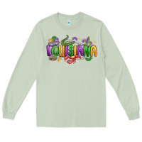 Matcha mardi gras louisiana Long Sleeve Tee - MaliasSmallBusiness