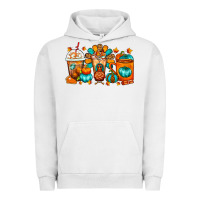 Pigment Lunar Rock Thanksgiving Coffee Cups Urban Hoodie - FaDigitalArtStudio
