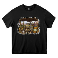 Black wild west Heavy Core Tee - SublimationCraftShop