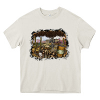 Cream wild west Heavy Core Tee - SublimationCraftShop