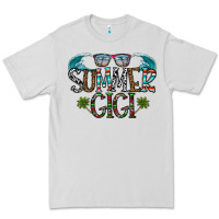 Dove Grey summer gigi Premium Tee - CowhideDigitalArt