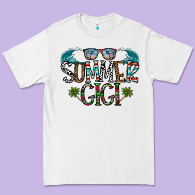Summer Gigi Premium Tee Designed By Cowhidedigitalart