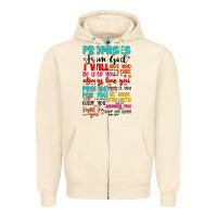 Sandshell promises from god Zipper Hoodie - Artiststas