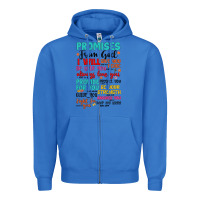True Royal promises from god Zipper Hoodie - Artiststas