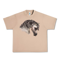 Burro Arabian Horse Urban Heavy Tee - LillyAllenDesigns