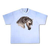 Grape Ice Arabian Horse Urban Heavy Tee - LillyAllenDesigns