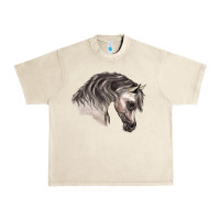 Sandshell Arabian Horse Urban Heavy Tee - LillyAllenDesigns